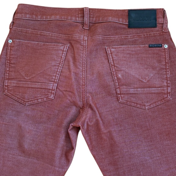 EUC Hudson Thin Wale Corduroy Jeans Rust Size 31 X 33 - Picture 8 of 8